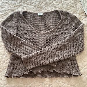 Abercrombie knit sweater-small